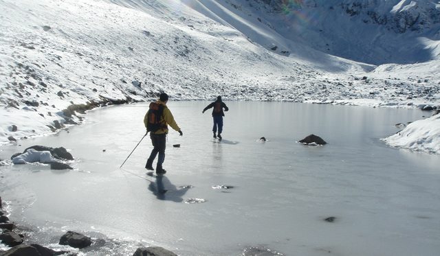 Frozen-lake