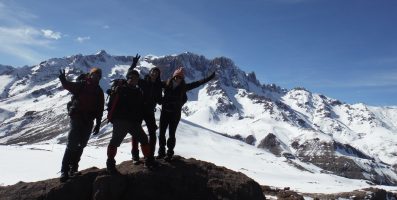 Exitoso termino del curso de Iniciación al Montañismo