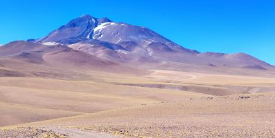 Llullaillaco volcano, a giant of The Andes