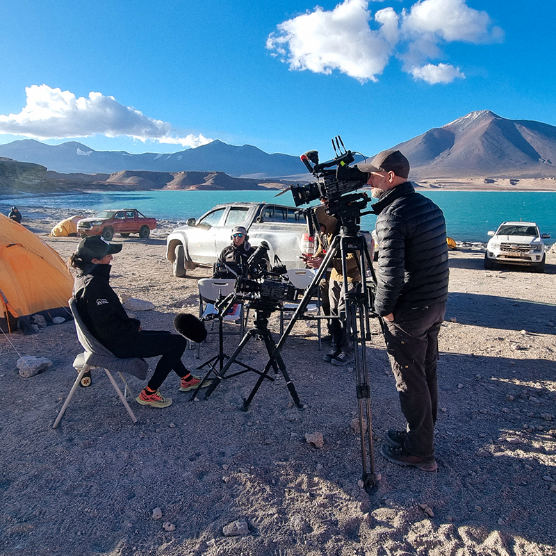 Exploradores globales en el campamento de HME