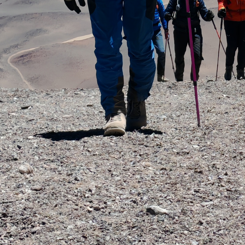 Boots on mixed terrain